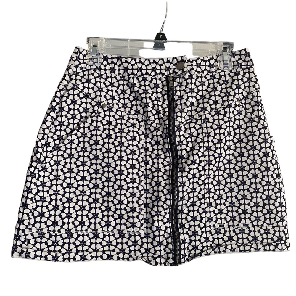 Rebecca Minkoff sz 10 navy skirt